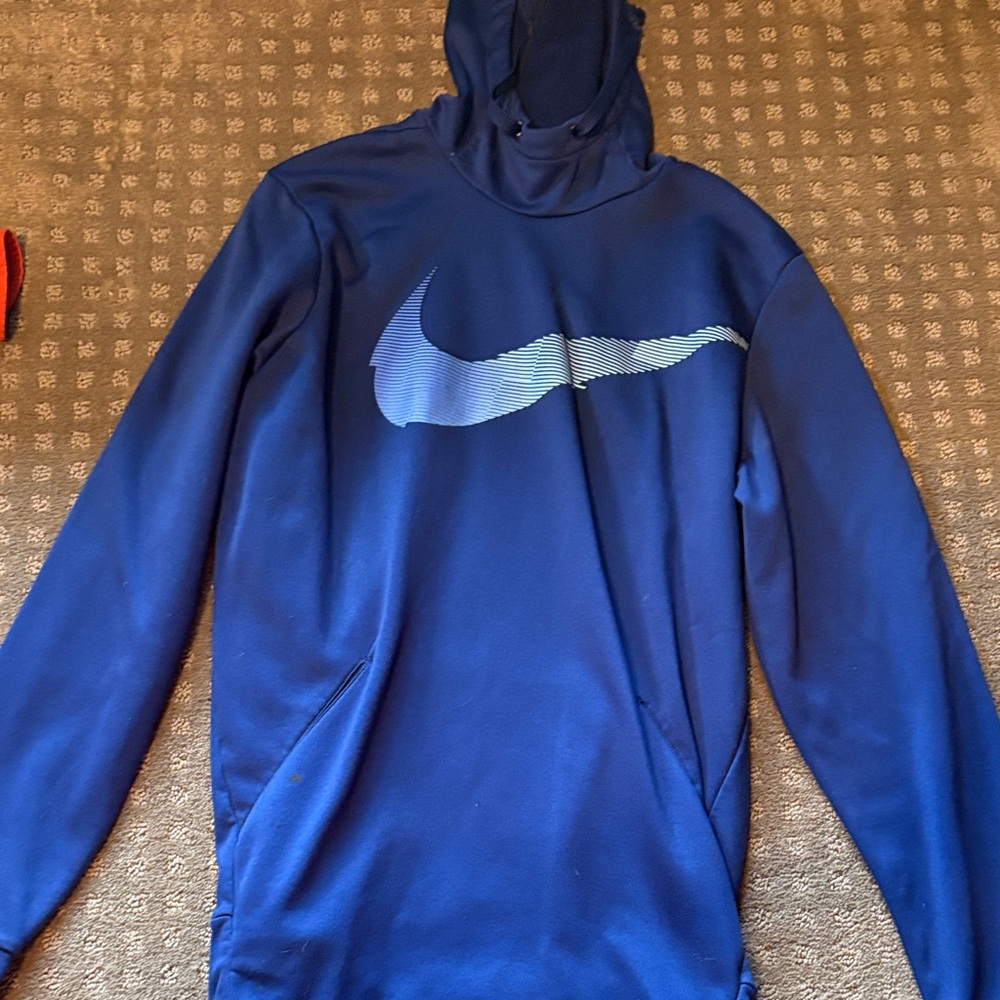 Nike Men's Deep Blue Hoodie